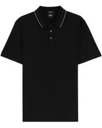 BOSS - Cotton Polo Shirt - Lyst