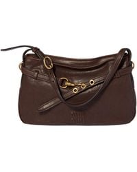 Miu Miu - Aventure Nappa Leather Bag - Lyst