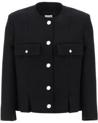 KHAITE - The Laybin Buttoned Jacket - Lyst