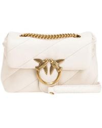 Pinko - Love Puff Quilted Mini Shoulder Bag - Lyst