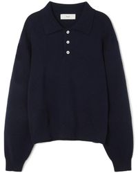 DUNST - Long-Sleeved Polo Shirt - Lyst