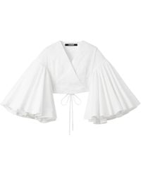 Jacquemus - The Paysan Wrapped Top - Lyst
