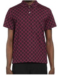 Comme des Garçons - Printed Polo Shirt - Lyst