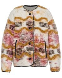 Isabel Marant - Isabel Marant Étoile Umala Fleece Reversible Jacket - Lyst