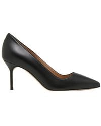 Manolo Blahnik - Tora Slip-On Pumps - Lyst
