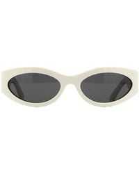 Celine - Logo Sunglasses - Lyst