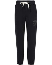 Palm Angels - Palm Printed Drawstring Pants - Lyst