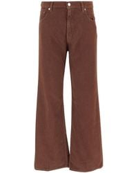 Haikure - Ribbed Five-Pocket Pants - Lyst