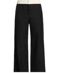 Max Mara - Two-Tone Loose Pants - Lyst
