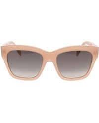 Celine - Logo Sunglasses - Lyst