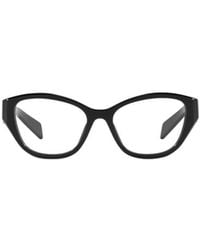 Prada - Eyewear Cat-Eye Frame Glasses - Lyst