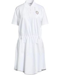 Brunello Cucinelli - Solid Color Short-Sleeve Polo Dress - Lyst