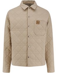 Dior - Homme Cannage Logo Patch Overshirt - Lyst
