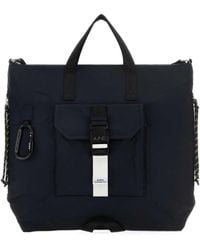 A.P.C. - Buckle Detailed Zip-Up Tote Bag - Lyst