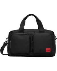 BOSS - Logo Double Handle Travel Bag - Lyst