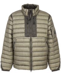 C.P. Company - Goggle Chest Pocket Down Jacket - Lyst