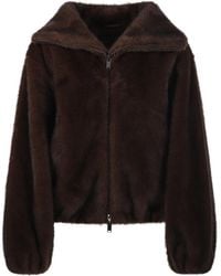 P.A.R.O.S.H. - Long-Sleeve Zip-Up Jacket - Lyst