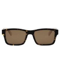 BVLGARI - Bulgari Rectangular Frame Sunglasses - Lyst