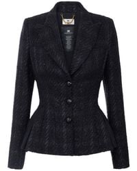 Elisabetta Franchi - Tweed Jacket - Lyst