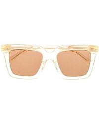 Bottega Veneta - Eyewear Square Frame Sunglasses - Lyst