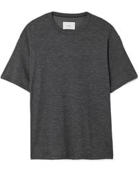 Ssstein - Ribbed Wool T-Shirt - Lyst
