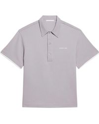 Helmut Lang - Short-Sleeved Polo Shirt - Lyst