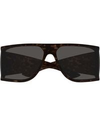 Saint Laurent - Eyewear Mask-Frame Sunglasses - Lyst