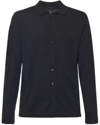 Zanone - Button-Up Knit Shirt - Lyst