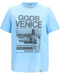 Golden Goose - Graphic Print T-Shirt - Lyst