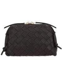 Bottega Veneta - Intrecciato Concert Crossbody Bag - Lyst