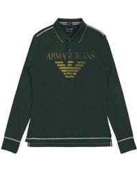 Armani Jeans - Logo Polo Shirt - Lyst