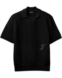 Jacquemus - Short-Sleeved Knit Polo Shirt - Lyst