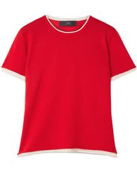 arch4 - Selcombe Knitted T-Shirt - Lyst