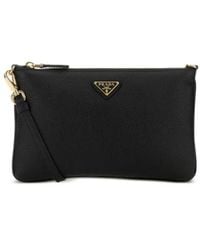 Prada - Zippered Shoulder Bag - Lyst