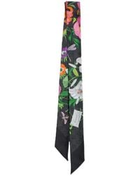 Gucci - Printed Silk Ribbon - Lyst