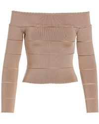 Alexandre Vauthier - Strapless Top - Lyst