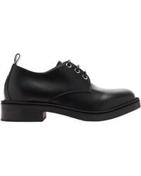 McQueen - Round-Toe Lace-Up Derby Shoes - Lyst