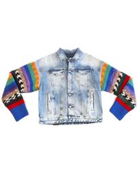 DSquared² - Long-Sleeve Denim Jacket - Lyst