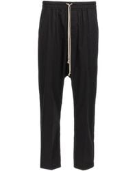 Rick Owens - Drawstring Long Pants - Lyst