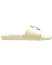 Off-White c/o Virgil Abloh - Arrow Open Toe Slip-On Slides - Lyst
