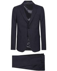 ZEGNA - Single Breasted Two-Piece Tailored Suit - Lyst