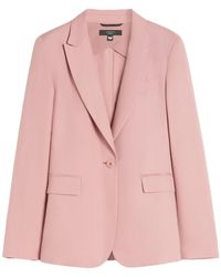 Weekend by Maxmara - Cotton Linen Canvas Suit Jacket - Lyst