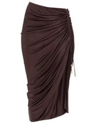 Balmain - Pleated Skirt - Lyst
