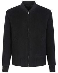 Lardini - Zip-Front Bomber Jacket - Lyst