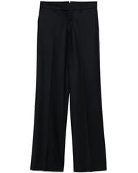 Berwich - Wool Wide-Leg Trousers - Lyst