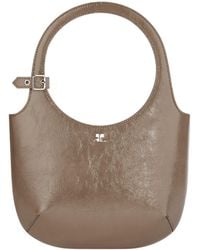 Courreges - Courrèges Holy Naplack Zipped Tote Bag - Lyst