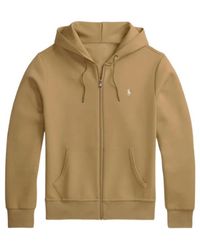 Ralph Lauren - Polo Pony Embroidered Zip-Up Hoodie - Lyst