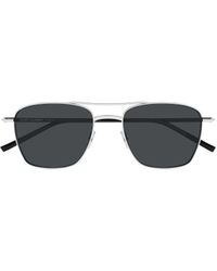 Saint Laurent - Eyewear Pilot Frame Sunglasses - Lyst