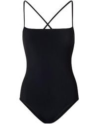 Loulou de Saison - Criss-Crossing Straps Swimsuit - Lyst