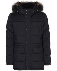 Paul & Shark - Zippered Quilted Down Jacket - Lyst
